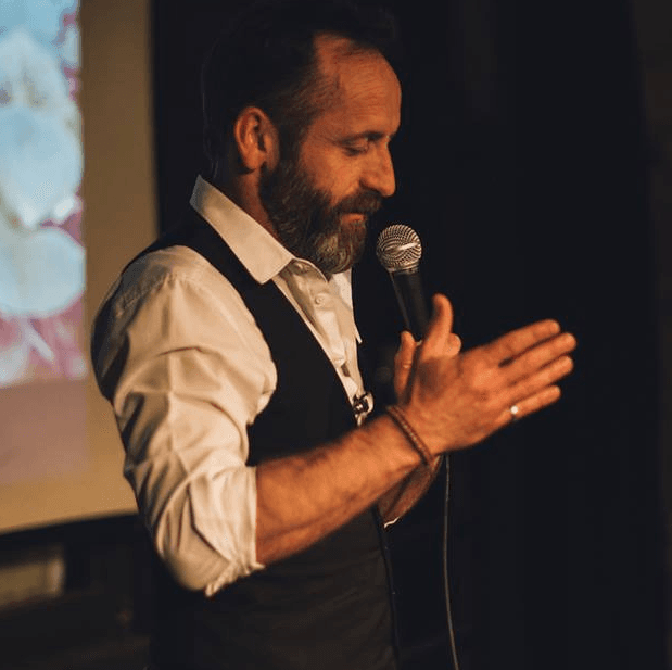 Aufnahme von Hansjörg Steixner während einem Public Speakng Event